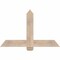 Ekena Millwork Eugene Smooth Timber Gable Bracket, Douglas Fir, 48"W x 30"H x 1 1/2"D x 5 1/2"F, 15/12 Pitch GBW048X30X0206EUG00SDF - alternate 1